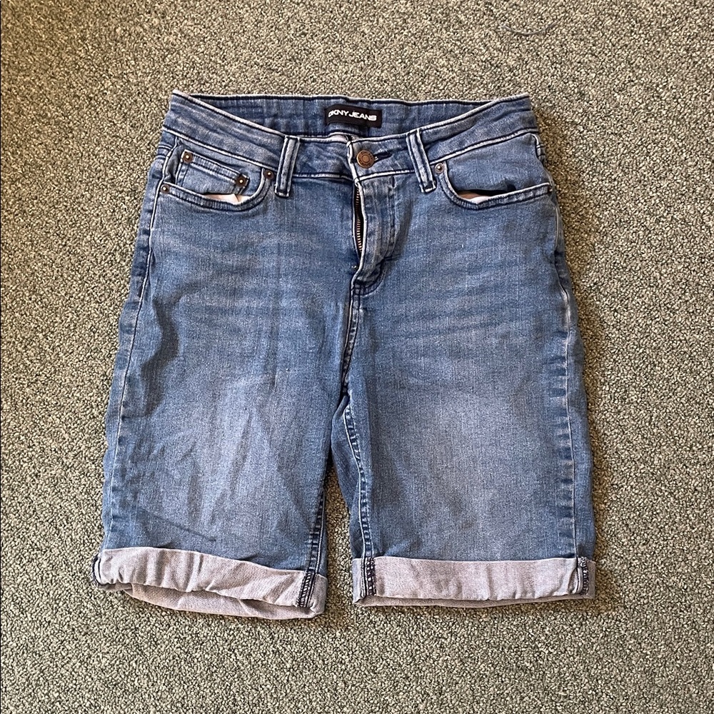 DKNY Blue Jean Shorts